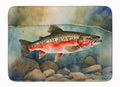 Trout Memory Foam Kitchen Mat Machine Washable Anti-Fatigue Cushion Comfort Bath or Kitchen Rug