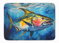 Yellowfin Tuna Memory Foam Kitchen Mat Machine Washable Anti-Fatigue Cushion Comfort Bath or Kitchen Rug