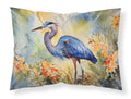 Blue Heron Standard Pillowcase Lightweight Super Soft Easy Care Decorative Artwork Pillowcase, Standard