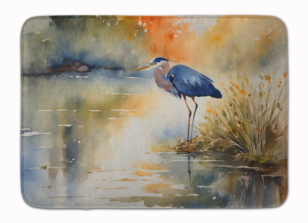 Blue Heron Memory Foam Kitchen Mat Machine Washable Anti-Fatigue Cushion Comfort Bath or Kitchen Rug