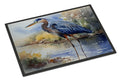 Blue Heron Doormat Indoor Outdoor 18H X 27W Front Door Mat Rugs for Entryway, Non Slip Washable