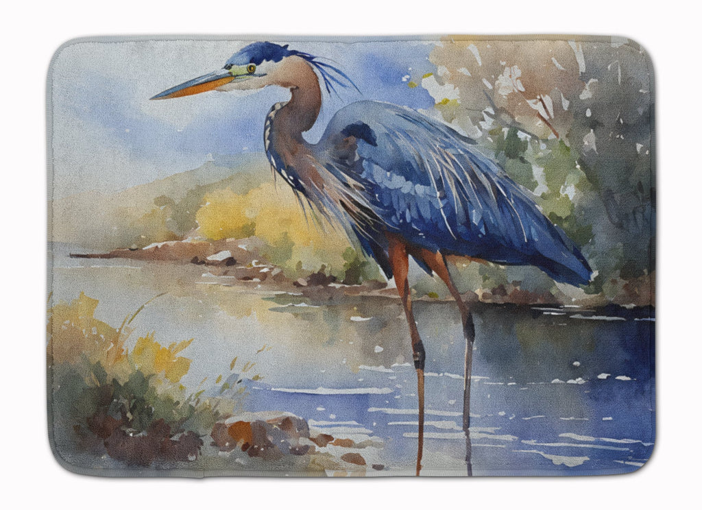 Blue Heron Memory Foam Kitchen Mat Machine Washable Anti-Fatigue Cushion Comfort Bath or Kitchen Rug