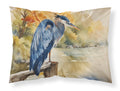 Blue Heron Standard Pillowcase Lightweight Super Soft Easy Care Decorative Artwork Pillowcase, Standard