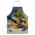Pelican Apron Cooking Kitchen Server Baking Crafts Gardening for Adult Women Men, Unisex, Large, Multicolor