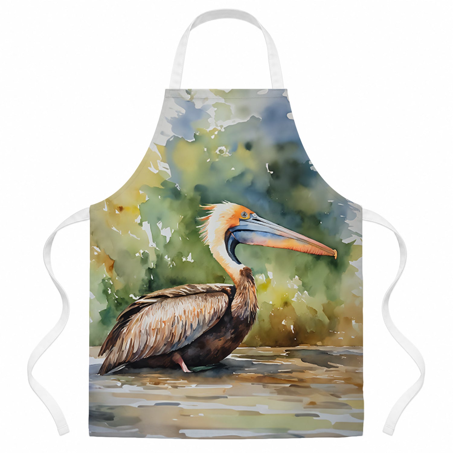 Pelican Apron Cooking Kitchen Server Baking Crafts Gardening for Adult Women Men, Unisex, Large, Multicolor
