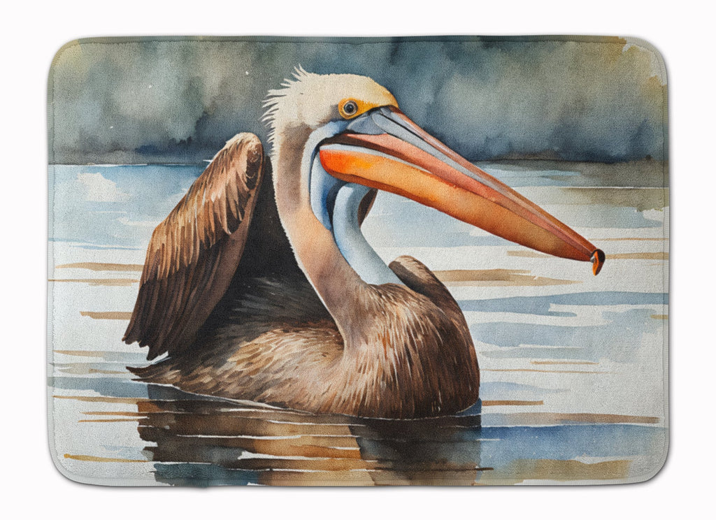 Pelican Memory Foam Kitchen Mat Machine Washable Anti-Fatigue Cushion Comfort Bath or Kitchen Rug
