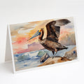 Pelican Greeting Cards Pack of 8 Blank Cards with Envelopes Whimsical A7 Size 5x7