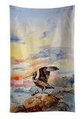 Pelican Kitchen Towel Velour Plush Front and Cotton Loop Back Machine Washable