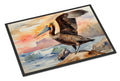 Pelican Doormat Indoor Outdoor 18H X 27W Front Door Mat Rugs for Entryway, Non Slip Washable
