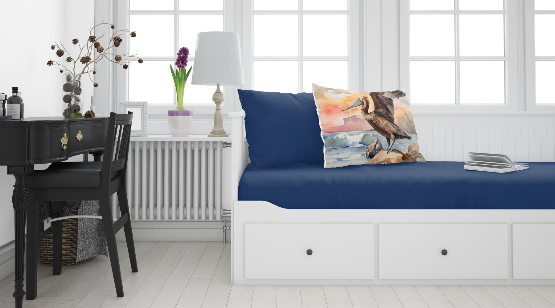 Pelican Standard Pillowcase Lightweight Super Soft Easy Care Decorative Artwork Pillowcase, Standard