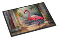 Flamingo Doormat Indoor Outdoor 18H X 27W Front Door Mat Rugs for Entryway, Non Slip Washable