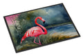 Flamingo Doormat Indoor Outdoor 18H X 27W Front Door Mat Rugs for Entryway, Non Slip Washable