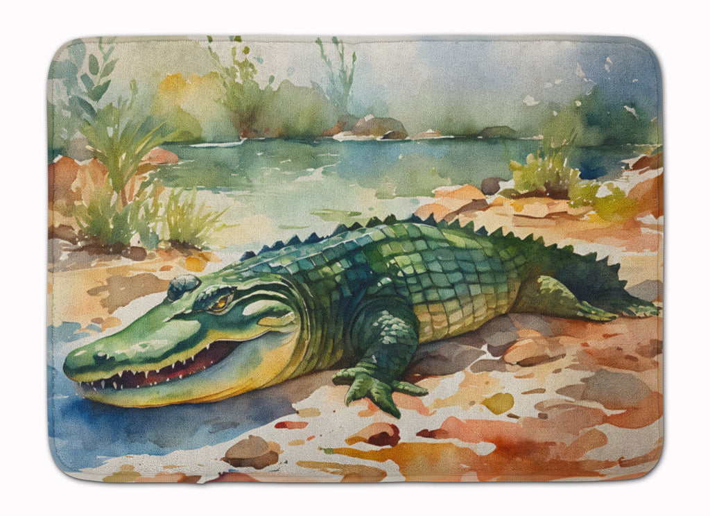 Alligator Memory Foam Kitchen Mat Machine Washable Anti-Fatigue Cushion Comfort Bath or Kitchen Rug