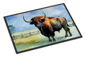 American Bison Doormat Indoor Outdoor 24H X 36W Front Door Mat Rugs for Entryway, Non Slip Washable Low Pile,