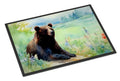 American Black Bear Doormat Indoor Outdoor 24H X 36W Front Door Mat Rugs for Entryway, Non Slip Washable Low Pile,