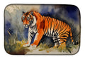 Bengal Tiger Dish Drying Mat Absorbent Dish Drying Mat Pad for Kitchen Counter Dish Drainer Mat for Countertop, 14 x 21", Multicolor