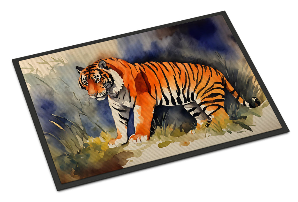 Bengal Tiger Doormat Indoor Outdoor 24H X 36W Front Door Mat Rugs for Entryway, Non Slip Washable Low Pile,