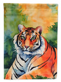 Bengal Tiger House Flag 28x40 Porch Sleeve Pole Decorative Outside Yard Banner Artwork Wall Hanging, Polyester
