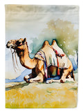 Camel House Flag 28x40 Porch Sleeve Pole Decorative Outside Yard Banner Artwork Wall Hanging, Polyester