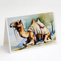 Camel Greeting Cards Pack of 8 Blank Cards with Envelopes Whimsical A7 Size 5x7