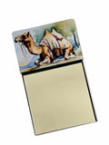 Camel Watercolor Sticky Note Holder Refillable Dispenser Desk Accessory 3x3 Pad Gift