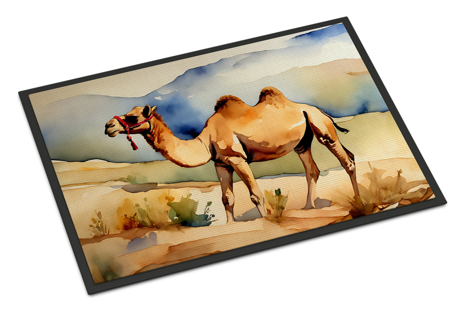 Camel Doormat Indoor Outdoor 18H X 27W Front Door Mat Rugs for Entryway, Non Slip Washable