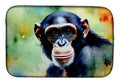 Chimpanzee Dish Drying Mat Absorbent Dish Drying Mat Pad for Kitchen Counter Dish Drainer Mat for Countertop, 14 x 21", Multicolor