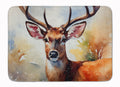 Deer Memory Foam Kitchen Mat Machine Washable Anti-Fatigue Cushion Comfort Bath or Kitchen Rug