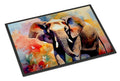 Elephant Doormat Indoor Outdoor 24H X 36W Front Door Mat Rugs for Entryway, Non Slip Washable Low Pile,