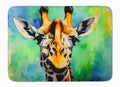 Giraffe Memory Foam Kitchen Mat Machine Washable Anti-Fatigue Cushion Comfort Bath or Kitchen Rug