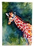 Giraffe House Flag 28x40 Porch Sleeve Pole Decorative Outside Yard Banner Artwork Wall Hanging, Polyester