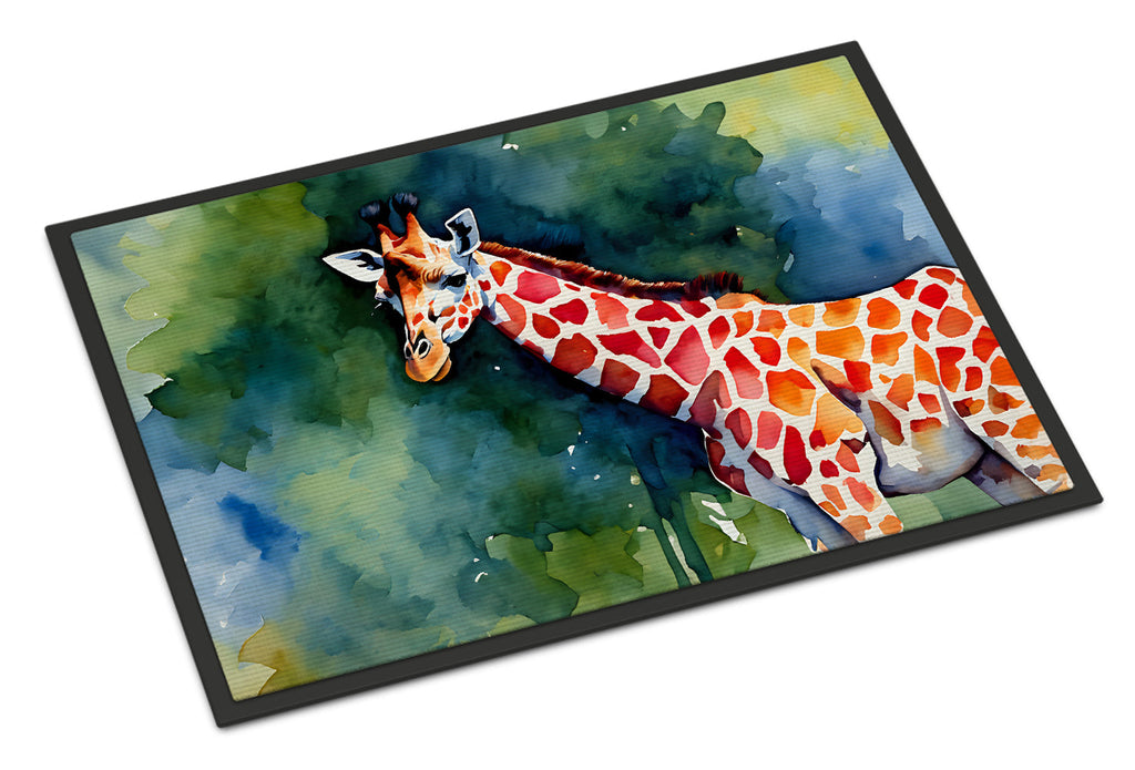 Giraffe Doormat Indoor Outdoor 18H X 27W Front Door Mat Rugs for Entryway, Non Slip Washable