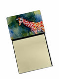 Giraffe Watercolor Sticky Note Holder Refillable Dispenser Desk Accessory 3x3 Pad Gift