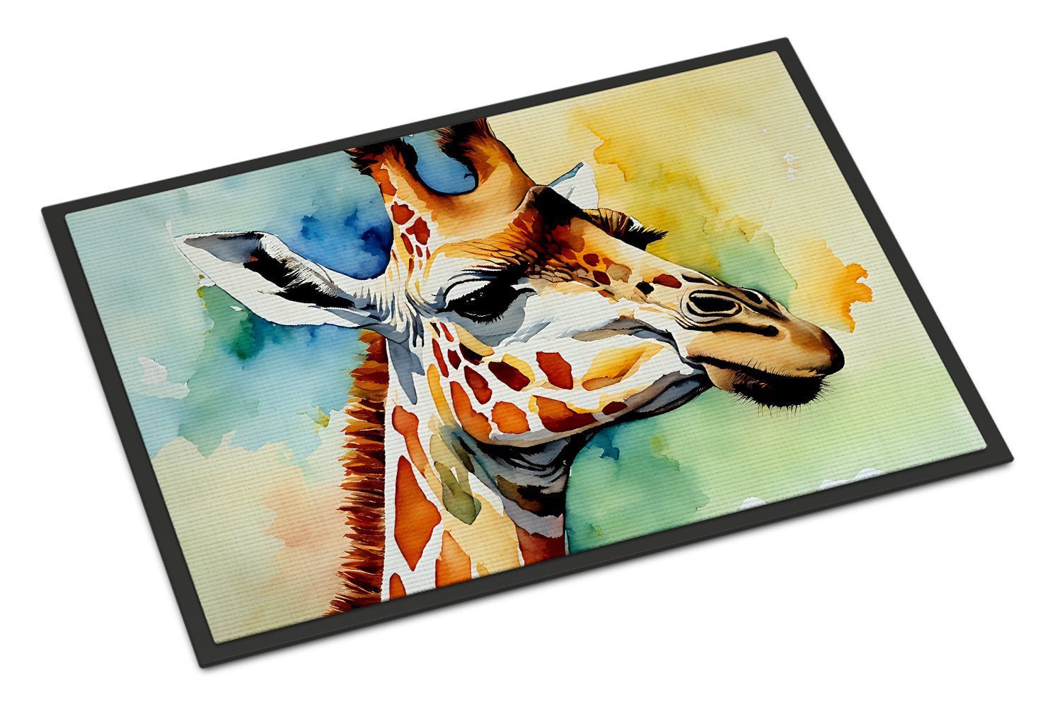 Giraffe Doormat Indoor Outdoor 18H X 27W Front Door Mat Rugs for Entryway, Non Slip Washable