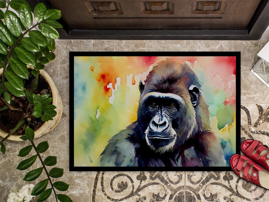 Gorilla Doormat Indoor Outdoor 24H X 36W Front Door Mat Rugs for Entryway, Non Slip Washable Low Pile,
