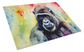 Gorilla Cutting Board Tempered Glass Kitchen Cutting Surface, Heat Resistant Chopping, Non-Slip Feet, Food Prep & Serving