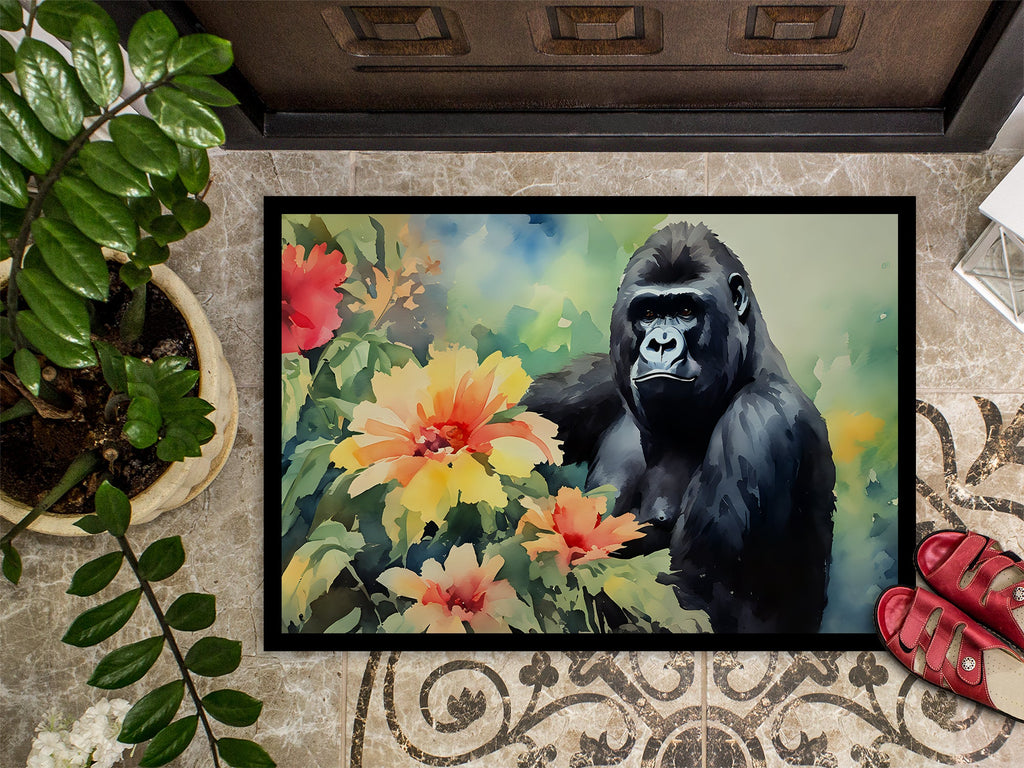 Gorilla Doormat Indoor Outdoor 24H X 36W Front Door Mat Rugs for Entryway, Non Slip Washable Low Pile,