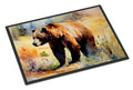 Grizzly Bear Doormat Indoor Outdoor 24H X 36W Front Door Mat Rugs for Entryway, Non Slip Washable Low Pile,