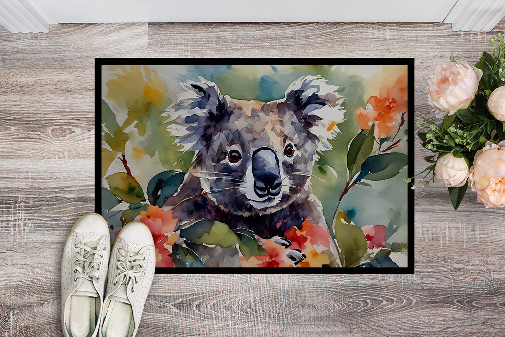 Koala Doormat Indoor Outdoor 18H X 27W Front Door Mat Rugs for Entryway, Non Slip Washable