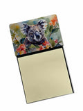 Koala Watercolor Sticky Note Holder Refillable Dispenser Desk Accessory 3x3 Pad Gift