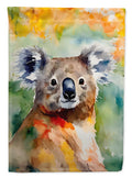 Koala House Flag 28x40 Porch Sleeve Pole Decorative Outside Yard Banner Artwork Wall Hanging, Polyester