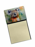 Koala Watercolor Sticky Note Holder Refillable Dispenser Desk Accessory 3x3 Pad Gift