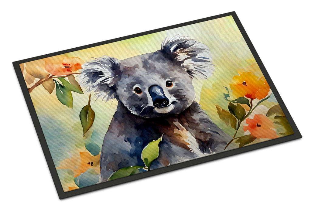 Koala Doormat Indoor Outdoor 18H X 27W Front Door Mat Rugs for Entryway, Non Slip Washable