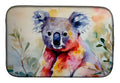 Koala Dish Drying Mat Absorbent Dish Drying Mat Pad for Kitchen Counter Dish Drainer Mat for Countertop, 14 x 21", Multicolor