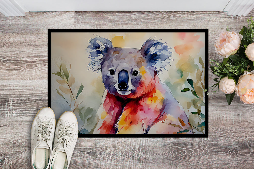 Koala Doormat Indoor Outdoor 18H X 27W Front Door Mat Rugs for Entryway, Non Slip Washable