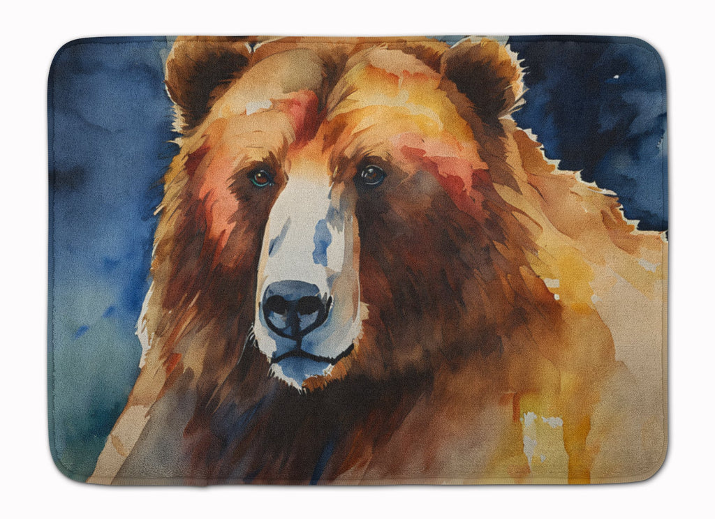 Kodiak Bear Memory Foam Kitchen Mat Machine Washable Anti-Fatigue Cushion Comfort Bath or Kitchen Rug