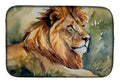 Lion Dish Drying Mat Absorbent Dish Drying Mat Pad for Kitchen Counter Dish Drainer Mat for Countertop, 14 x 21", Multicolor