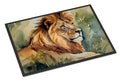Lion Doormat Indoor Outdoor 18H X 27W Front Door Mat Rugs for Entryway, Non Slip Washable