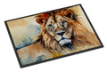 Lion Doormat Indoor Outdoor 24H X 36W Front Door Mat Rugs for Entryway, Non Slip Washable Low Pile,