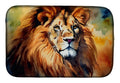 Lion Dish Drying Mat Absorbent Dish Drying Mat Pad for Kitchen Counter Dish Drainer Mat for Countertop, 14 x 21", Multicolor
